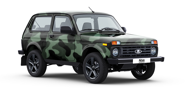 LADA Niva Legend 3D Лес