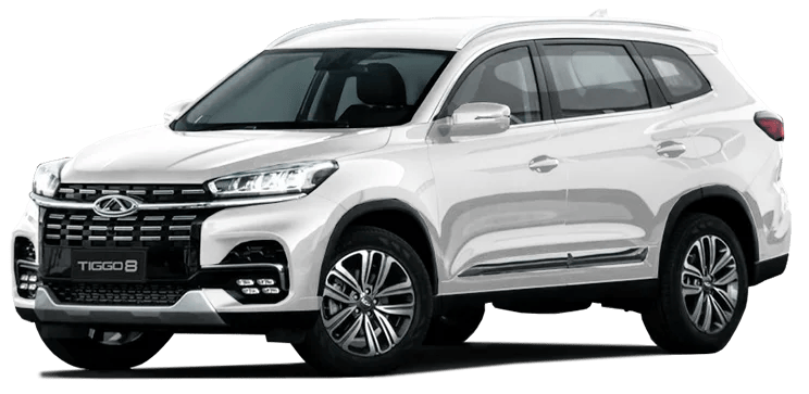 CHERY New Tiggo 8 Искрящийся белый