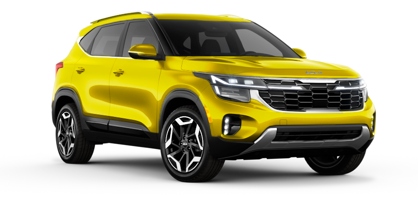 KIA New Seltos Yellow